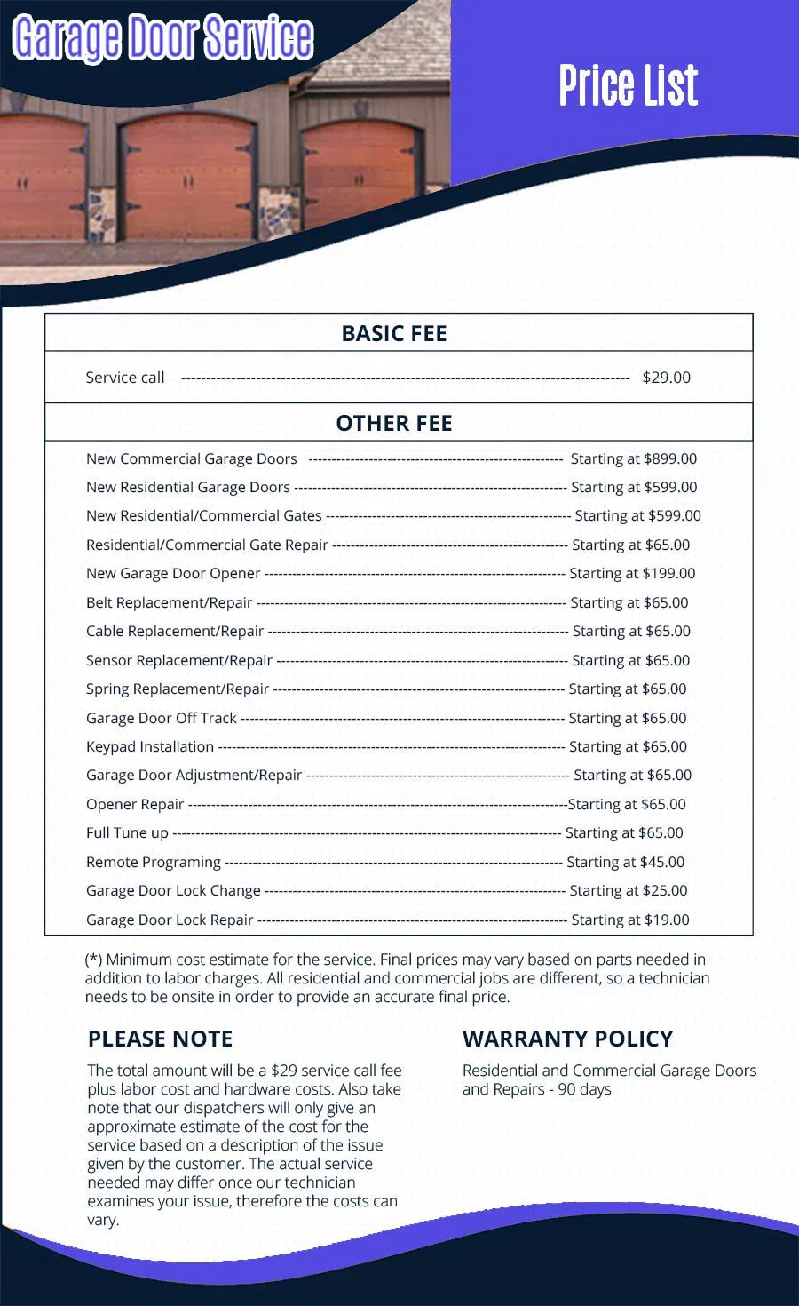 Neighborhood Garage Door Service Countryside, IL 708-629-6767